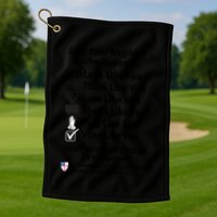Love Your Neighbor No Exceptions Custom Design (Light) Cute Gift Golf Towel