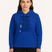 Love Your Neighbor No Exceptions Custom Design (Light) Cute Gift Hoodie
