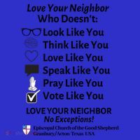 Love Your Neighbor No Exceptions Custom Design (Light) Cute Gift Toddler T-Shirt