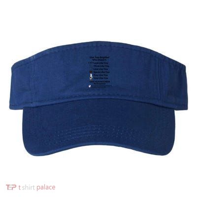 Love Your Neighbor No Exceptions Custom Design (Light) Cute Gift Valucap Bio-Washed Visor