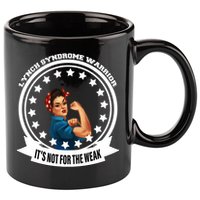 Lynch Syndrome Awareness Warrior 11oz C Handle Ceramic Mug