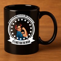 Lynch Syndrome Awareness Warrior 11oz C Handle Ceramic Mug