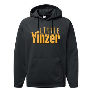 Little Yinzer Pittsburgh Performance Fleece Hoodie