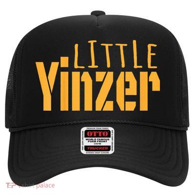 Little Yinzer Pittsburgh High Crown Mesh Back Trucker Hat