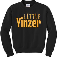 Little Yinzer Pittsburgh Kids Sweatshirt