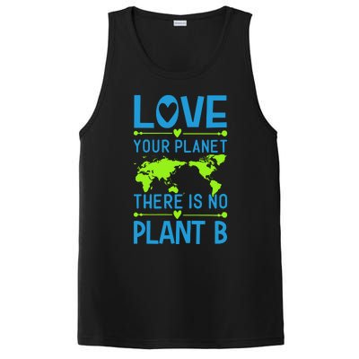 Love Your Planet There Is No Planet B PosiCharge Competitor Tank