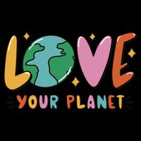 Love Your Planet Earth Day Backpack