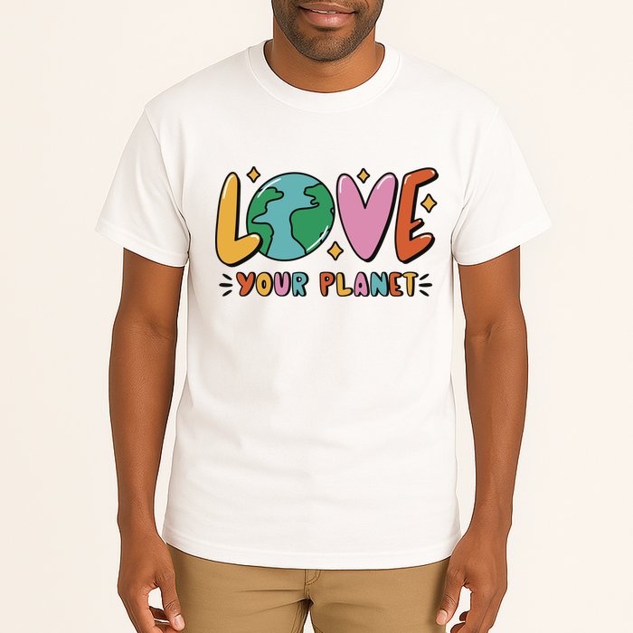 Love Your Planet Earth Day Tall T-Shirt