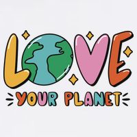 Love Your Planet Earth Day Tall T-Shirt