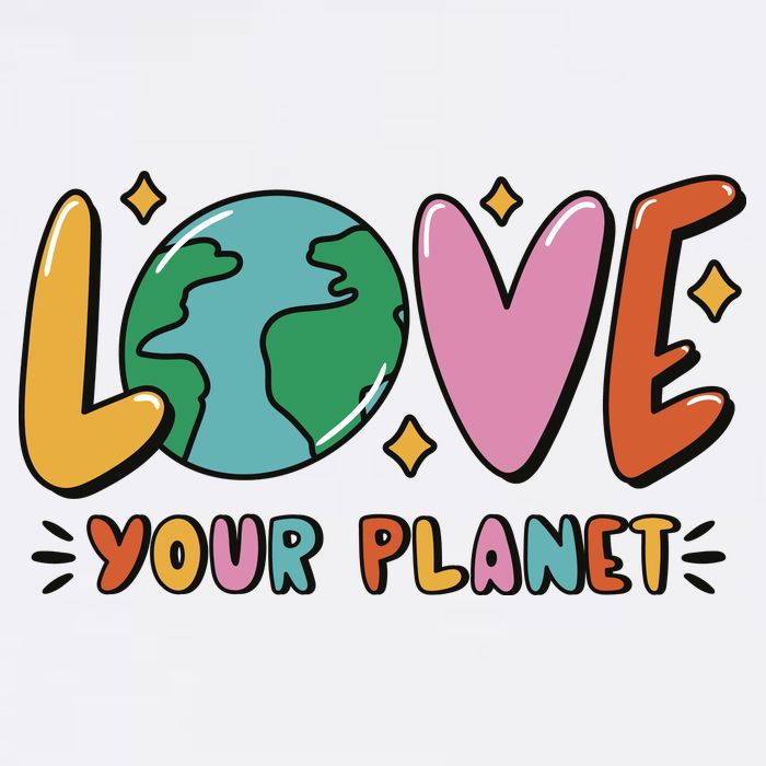 Love Your Planet Earth Day Tall T-Shirt