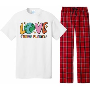 Love Your Planet Earth Day Pajama Set