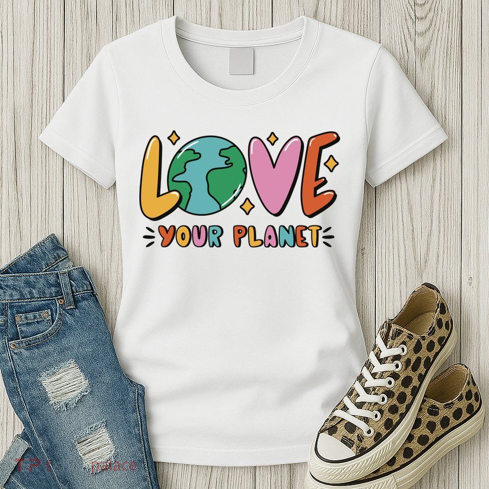 Love Your Planet Earth Day Women's T-Shirt