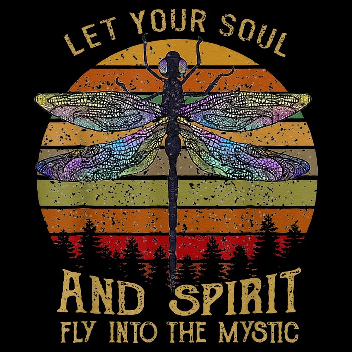 Let Your Soul And Spirit Fly Into The Mystic Dragonfly Sustainable Bucket Hat