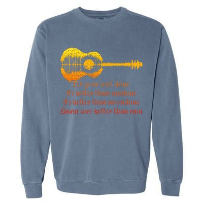 Let Your Soul Shine Its Better Than Sunshine Quote Garment-Dyed Sweatshirt
