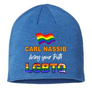 Living Your Truth And Supporting Lgbtq Gift Sustainable Beanie