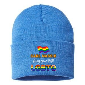 Living Your Truth And Supporting Lgbtq Gift Sustainable Knit Beanie