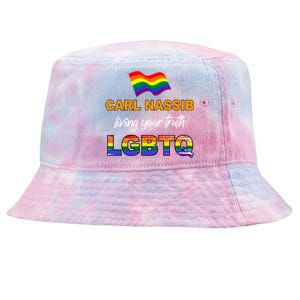 Living Your Truth And Supporting Lgbtq Gift Tie-Dyed Bucket Hat