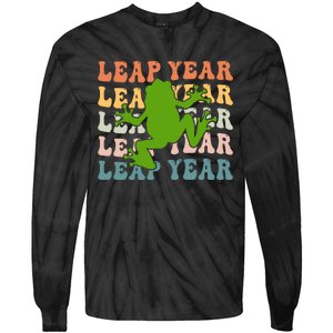 Leap Year T Shirts 2024 Tie-Dye Long Sleeve Shirt