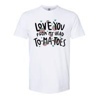 Love You Tomatoes Funny Softstyle CVC T-Shirt