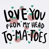 Love You Tomatoes Funny 11oz C Handle Ceramic Mug
