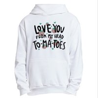 Love You Tomatoes Funny Urban Pullover Hoodie