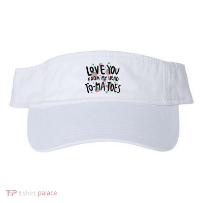Love You Tomatoes Funny Visor