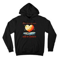 Love You To The Moon And To Saturn Vintage Hoodie