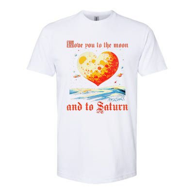 Love You To The Moon And To Saturn Vintage Softstyle® CVC T-Shirt