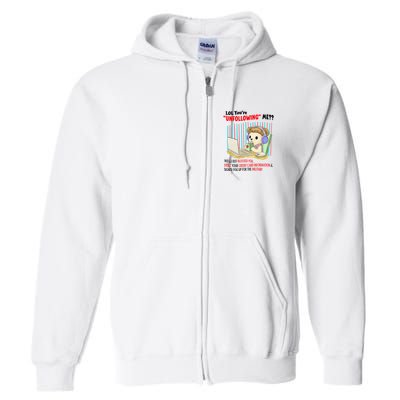 Lol YouRe Unfollowing Me Well I Just Blocked You Stole Your Credit Card Informa Full Zip Hoodie