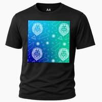 Leo Zodiac Astrology Cooling Performance Crew T-Shirt