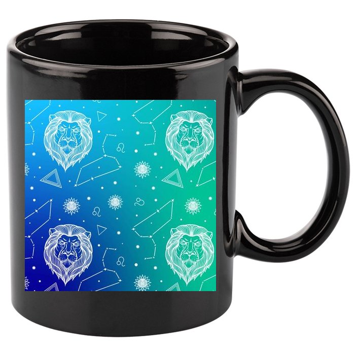 Leo Zodiac Astrology 11oz C Handle Ceramic Mug