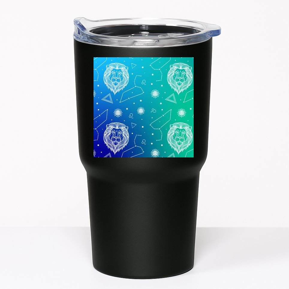 Leo Zodiac Astrology Tumbler