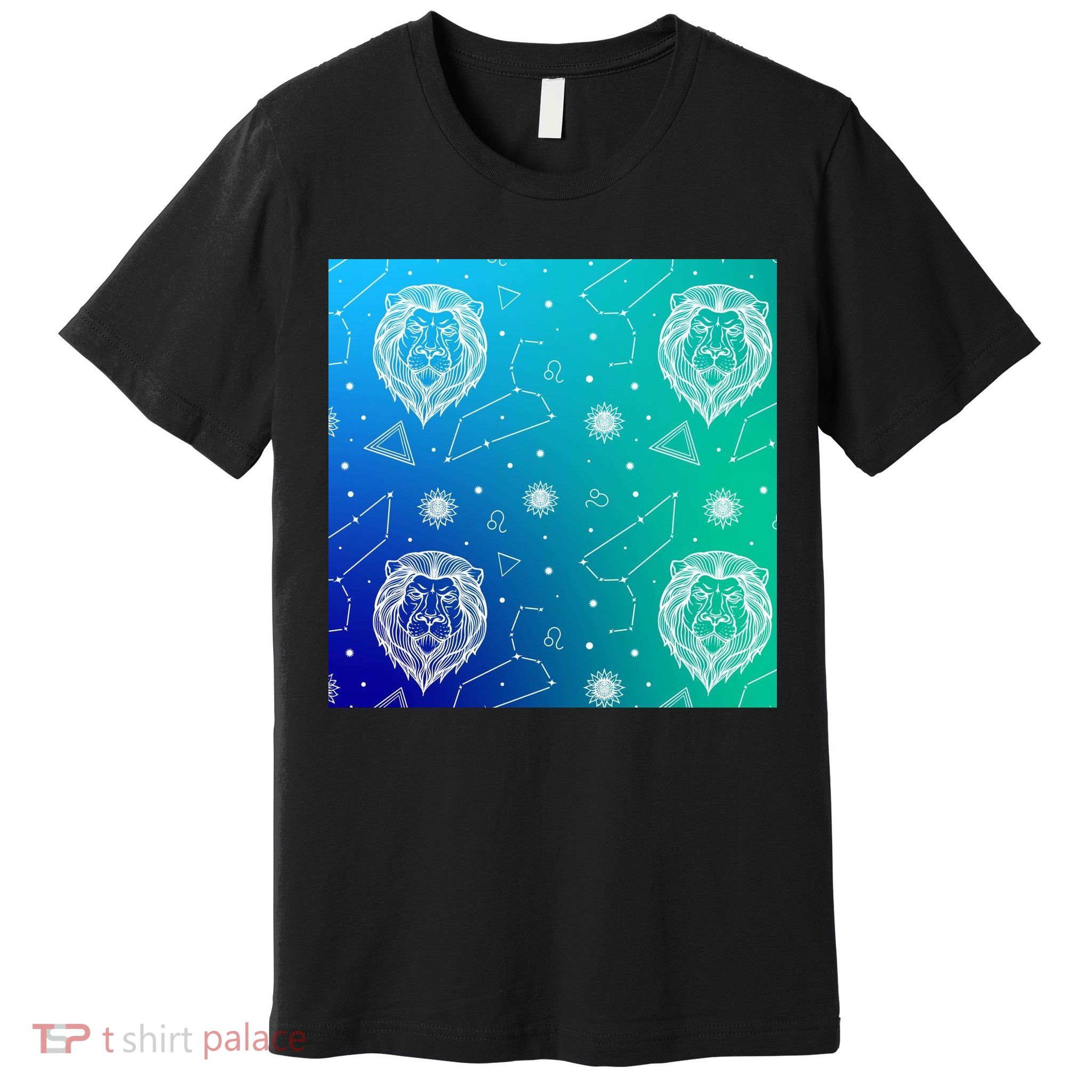 Leo Zodiac Astrology Premium T-Shirt