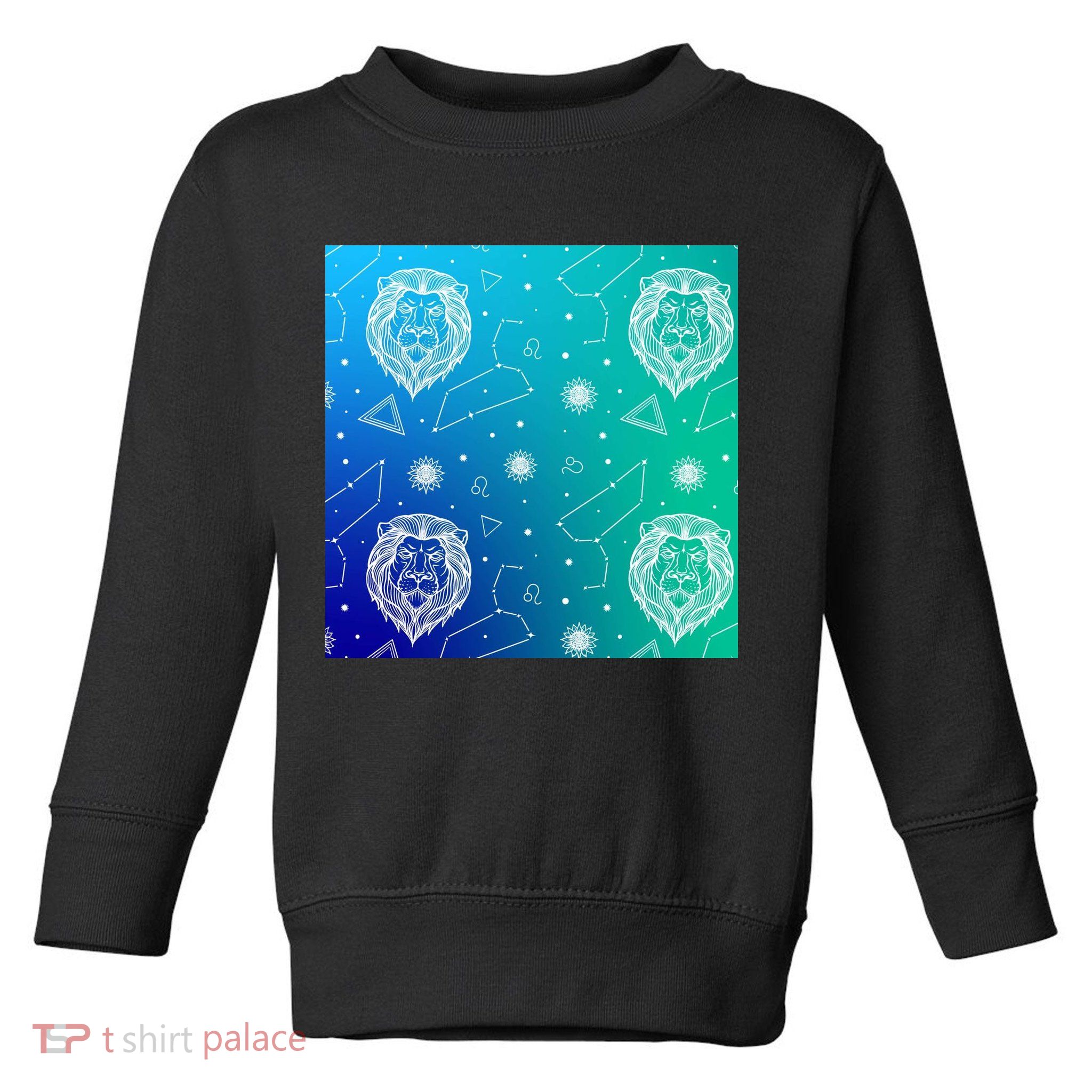 Leo Zodiac Astrology Toddler Sweatshirt