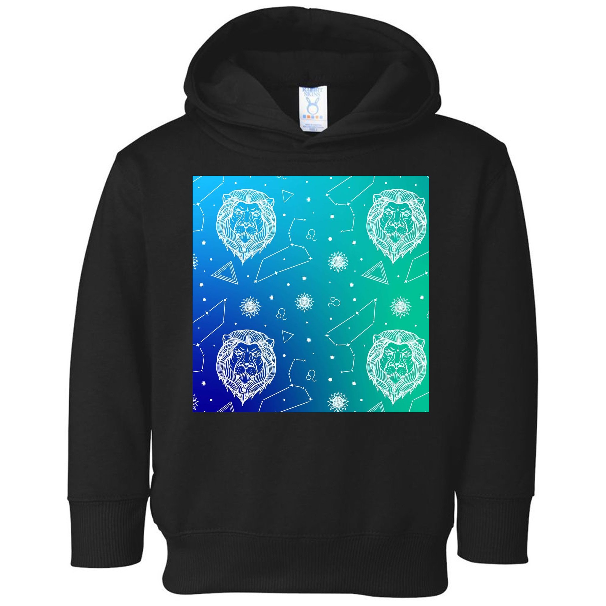 Leo Zodiac Astrology Toddler Hoodie