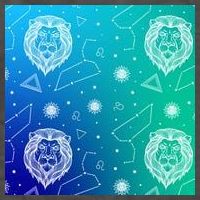 Leo Zodiac Astrology Vector Backpack