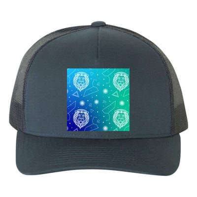 Leo Zodiac Astrology Yupoong Adult 5-Panel Trucker Hat