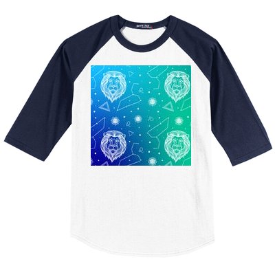 Leo Zodiac Astrology Baseball Sleeve Shirt