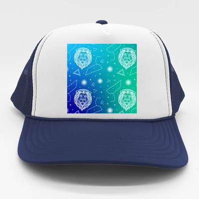 Leo Zodiac Astrology Trucker Hat