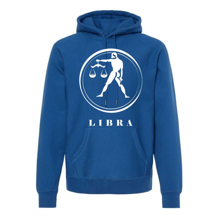 Libra Zodiac Astrology Sign Meaningful Gift Premium Hoodie