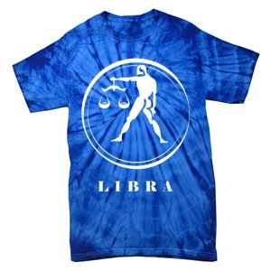 Libra Zodiac Astrology Sign Meaningful Gift Tie-Dye T-Shirt