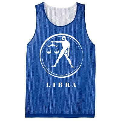 Libra Zodiac Astrology Sign Great Gift Mesh Reversible Basketball Jersey Tank