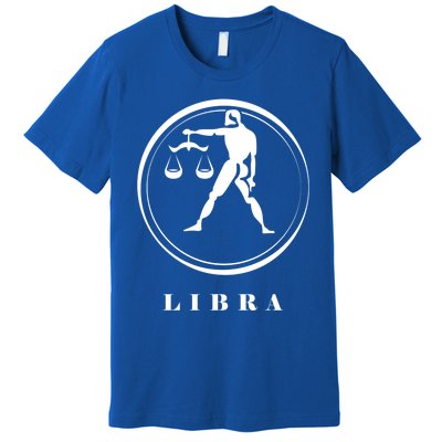 Libra Zodiac Astrology Sign Great Gift Premium T-Shirt