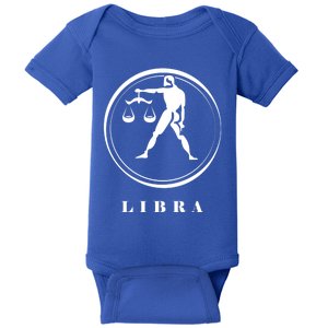 Libra Zodiac Astrology Sign Great Gift Baby Bodysuit