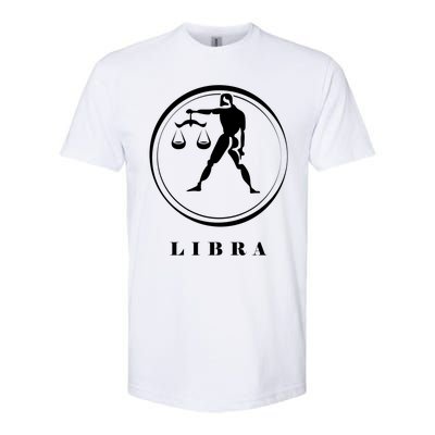 Libra Zodiac Astrology Sign Great Gift Softstyle CVC T-Shirt