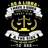 Libra Zodiac Birthday Horoscope Sign Libra Backpack
