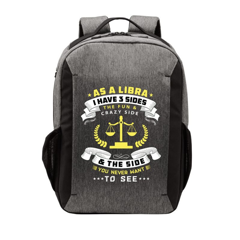 Libra Zodiac Birthday Horoscope Sign Libra Vector Backpack