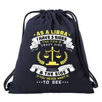 Libra Zodiac Birthday Horoscope Sign Libra Drawstring Bag