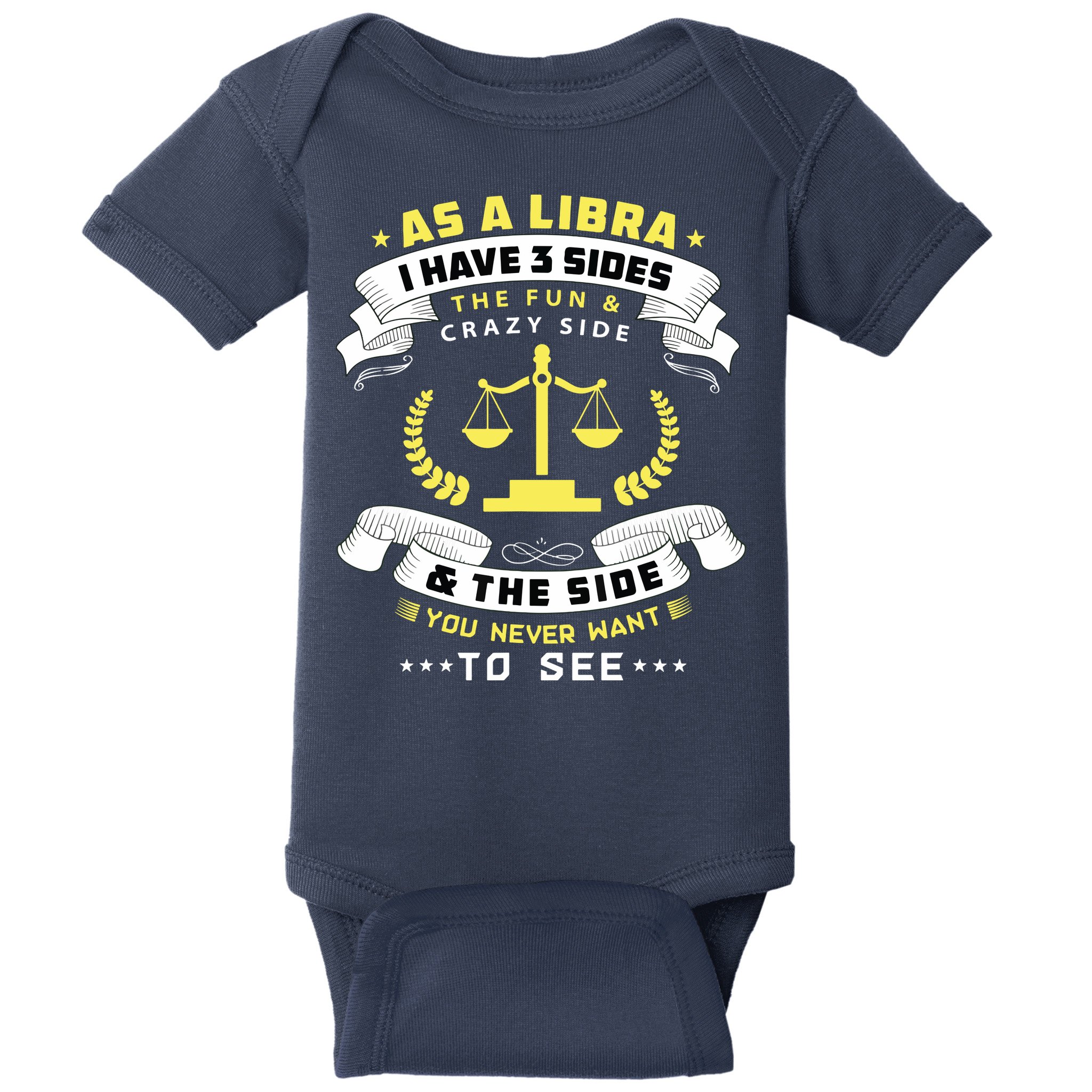 Libra Zodiac Birthday Horoscope Sign Libra Baby Bodysuit