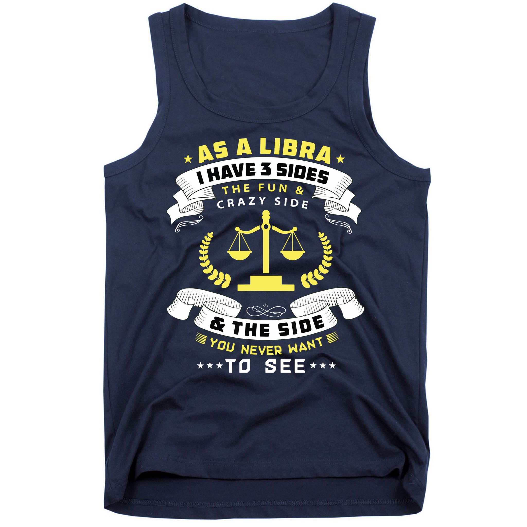 Libra Zodiac Birthday Horoscope Sign Libra Tank Top